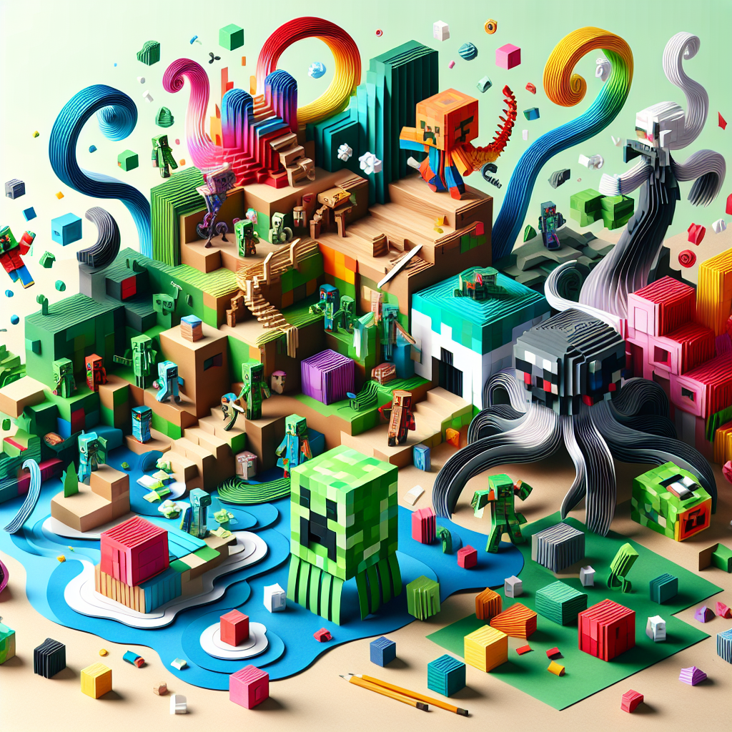 Creative Minecraft Papercraft Projects to Bring Your Adventures to Life